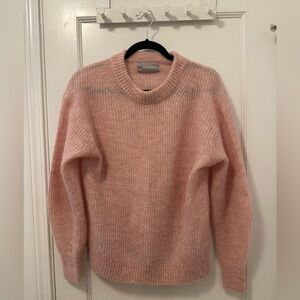 Everlane - The Cocoon Crew in Alpaca, Rose